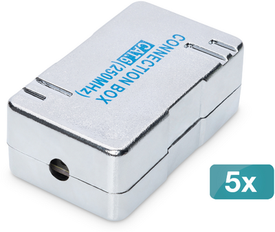 Assmann-DIGITUS CAT 6 csatlakozómodul sodrott érpáras kábelekhez - 5 darab - DN-93903-5