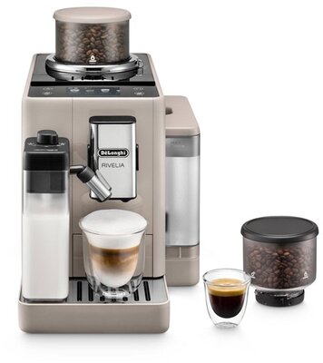 DeLonghi - EXAM440.55.BG Rivelia bézs tejhabosítóval automata kávéfőző