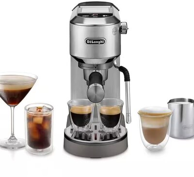 DeLonghi - EC890.M Dedica Duo ezüst espresso kávéfőző