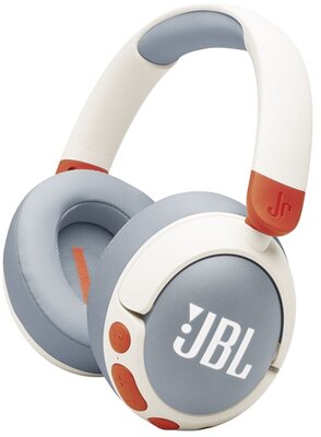 JBL - JR 470 NC vezeték nélküli zajszűrős fehér gyermek fejhallgató - JBLJR470NCWHT