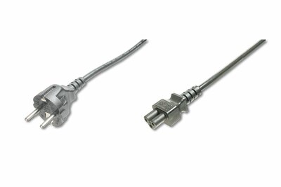 Assmann-Digitus CEE 7/7 (Typ-F) - C5 0,75m tápkábel - AK-440115-008-S