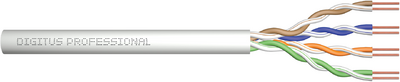 Assmann-DIGITUS ASSNET100 CAT 5e U/UTP telepítőkábel, 305 m, Eca - ACU-4511-305