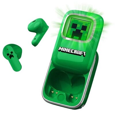 OTL MC1316 Minecraft Creeper Slide True Wireless Bluetooth fülhallgató