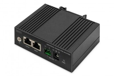 Assmann-DIGITUS Gigabit Ethernet PoE elosztó, ipari, 60W - DN-651140