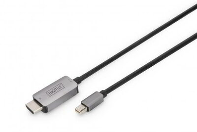 Assmann-DIGITUS 8K Mini DisplayPort adapterkábel, Mini DP - HDMI A típus - DB-340109-010-S