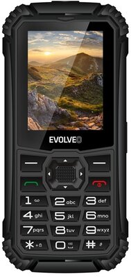 Evolveo Strongphone Q1 2,4" DualSIM fekete mobiltelefon