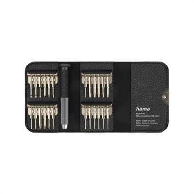 Hama 00200762 tokban, 24 db-os mini csavarhúzó készlet