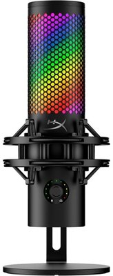 HP HYPERX QuadCast 2 S RGB fekete vezetékes mikrofon