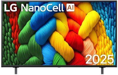 LG 50" 50NANO80A3B 4K UHD AI Smart NanoCell TV