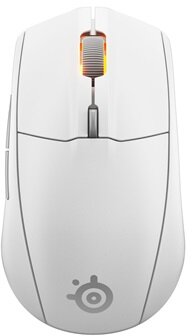 SteelSeries - Rival 3 Gen 2 vezeték nélküli fehér gamer egér - 62524