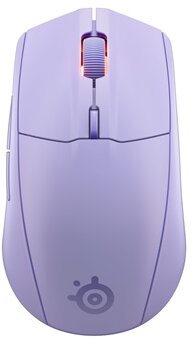 SteelSeries - Rival 3 Gen 2 vezeték nélküli lila gamer egér - 62525