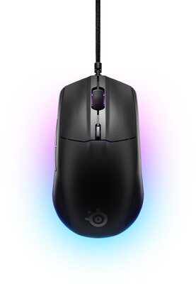 SteelSeries - Rival 3 Gen 2 vezetékes fekete gamer egér - 62515