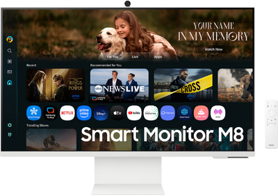 Samsung - Vision AI Smart monitor M8 M80F - LS32FM801UUXDU