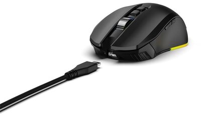 uRage - REAPER 800 8K fekete optikai gamer egér - 00217845