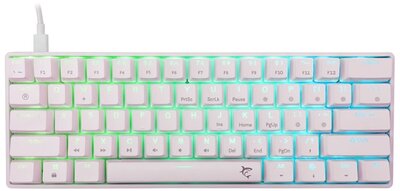 White Shark - SHINOBI 2 - GK-004223W/BL-HU HUN fehér mechanikus (blue switch) gamer billentyűzet