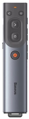 Baseus - Orange Dot AI szürke vezeték nélküli akkumulátoros prezenter és lézer mutató - WKCD020013