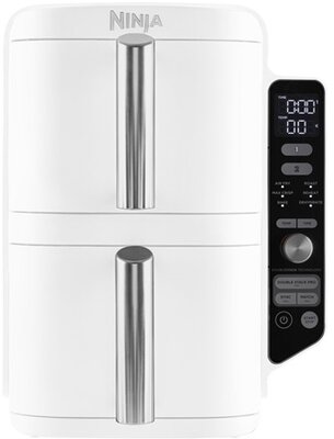Ninja 9,5L Emeletes Dual Zone forrólevegős sütő - SL400EUWH