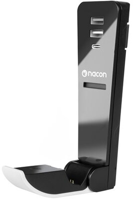 Nacon 2809193 PS5 Slim fekete kontrollertöltő HUB