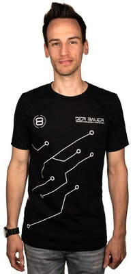 Póló der8auer Póló NYÁK kialakítás (XL)