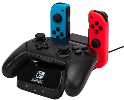 PowerA 1525991-01 Nintendo Switch/Lite/OLED Charging Base fekete kontroller töltőállomás