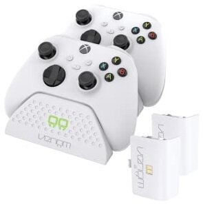 Venom VS2871 Xbox Series X|S/Xbox One fehér dupla töltőállomás + 2db akkumulátor