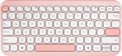 ASUS - Marshmallow KW100 vezeték nélküli billentyűzet - HU layout - Rose Clay