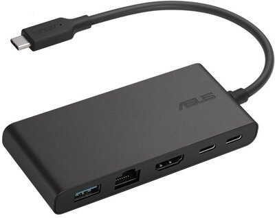 Asus - DC201 USB-C dokkoló - Fekete