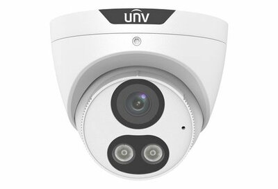 Uniview Prime-III 5MP ColorHunter turret dómkamera, 4mm objektívvel, mikrofonnal - IPC3615SE-ADF40KM-WL-I0