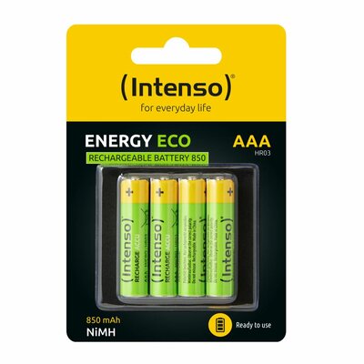 Intenso - 850mAh AAA Ni-MH akkumulátor 4db/csomag - 7505114