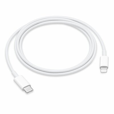 Apple - USB-C - Lightning Cable 1m White - MUQ93
