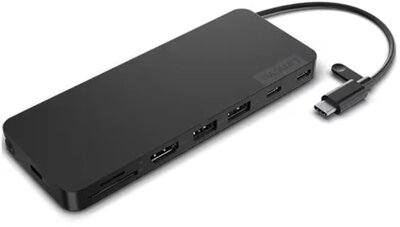 Lenovo - USB-C Slim Travel Dokkoló - 4X11N40212 - Eclipse Black