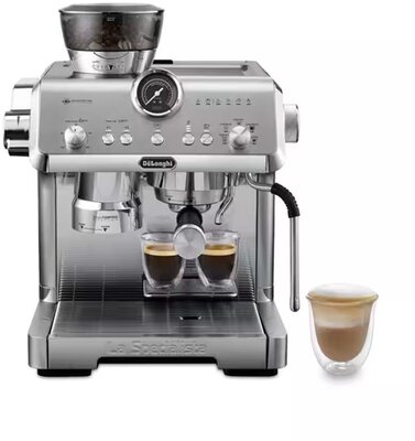 DeLonghi - La Specialista Prestigio EC9555.M metál beépített őrlős karos kávéfőző