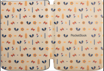POCKETBOOK e-book tok - PB629, PB634 gyári Tok birds print