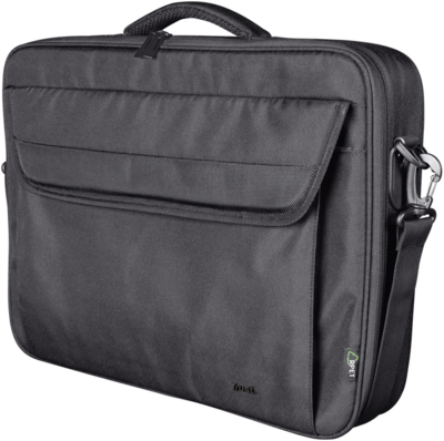 Trust Notebook Táska 15,6" - Atlanta Eco (külön rekeszek; vállpánt; fekete)