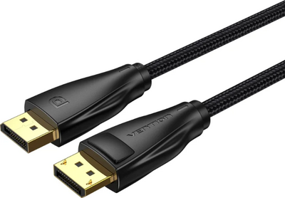 Vention - Displayport 1.4 összekötő kábel 1m - Fekete - HCCBF