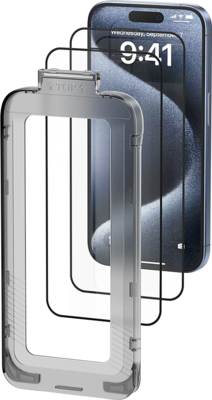 Vention iPhone 15 Pro, (HD edzett üveg, pormentesítővel), telefon kijelző védő üveg - KUKTCA-30