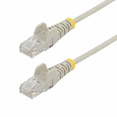Startech - 10 m-es szürke vékony CAT6 Ethernet kábel - N6PAT10MGRS