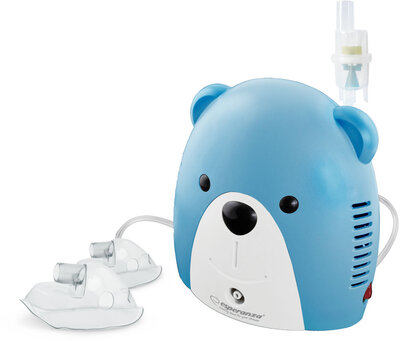 Esperanza TEDDY BEAR inhalátor, kék - ECN004