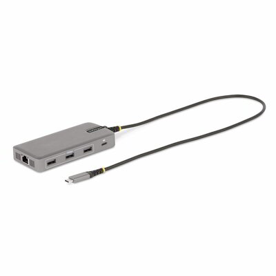 Startech - USB-C hárommonitoros többportos adapter - 117B-USBC-MULTIPORT