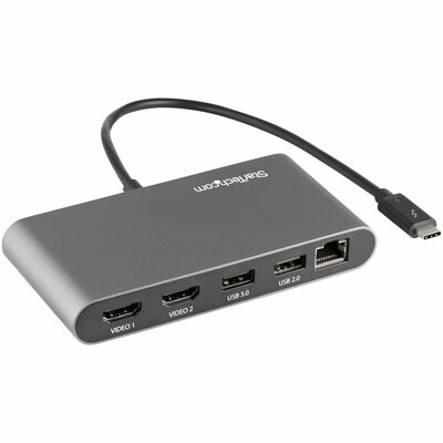 Startech - Thunderbolt 3 Mini Dock - TB3DKM2HDL