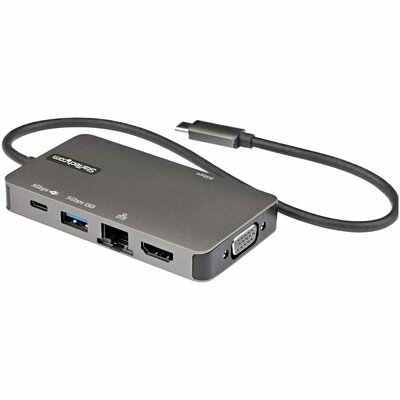 Startech - USB-C többportos adapter - DKT30CHVPD2