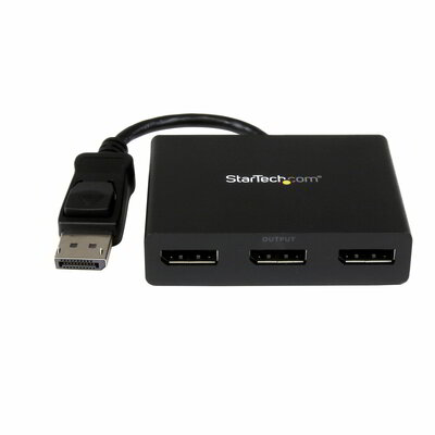 Startech - 3 portos DisplayPort 1.2 elosztó - MSTDP123DP