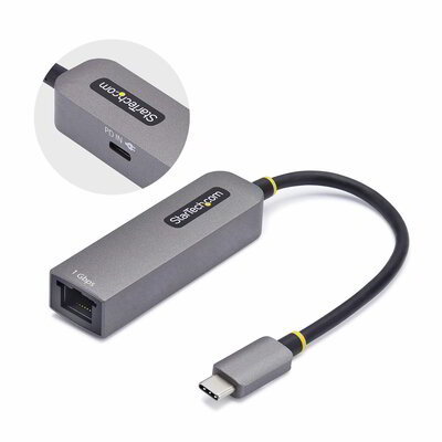 Startech - USB-C - Ethernet adapter - 1GPD3-USB-C-ETHERNET