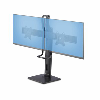 Startech - Crossbar dupla monitoros asztali állvány dupla 27 hüvelykes képernyőhöz - 2MC1S-MONITOR-STAND