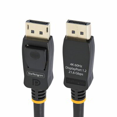 Startech - 2 m-es (6,6 lábas) VESA minősítésű DisplayPort kábel - DISPL2M10PK