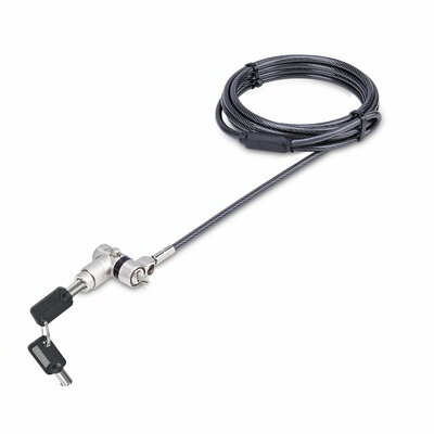 Startech - 3 az 1-ben univerzális laptopzár 2 m-es (6,6 láb), Master Keyed zárkábel - UNIVKMKO-LAPTOP-LOCK