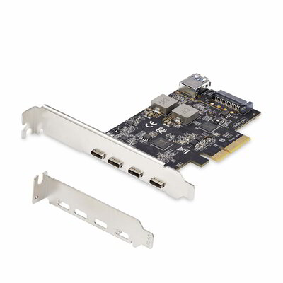Startech - 5 portos USB PCIe kártya - PS4C3IA3-USB-C-CARD