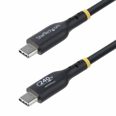Startech - 2 m-es USB-C töltőkábel - USB2EPR2M