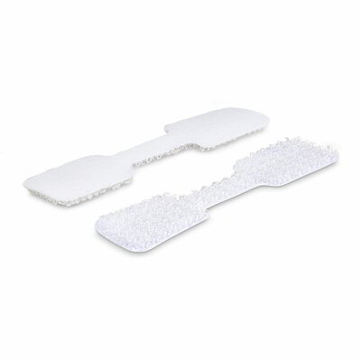 Startech - 3,5 hüvelykes (9 cm-es) kábelcímkék - CABLE-TAG-HLWH