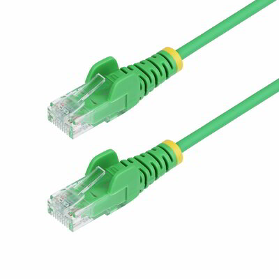 Startech - 1,5 m-es zöld vékony CAT6 Ethernet kábel - N6PAT150CMGNS